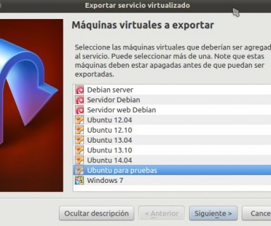 Como hacer una copia de seguridad de una maquina virtual