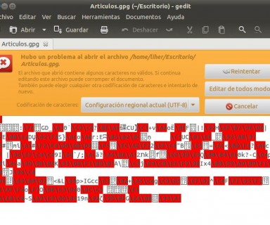 Como encriptar archivos desde la Terminal en Ubuntu