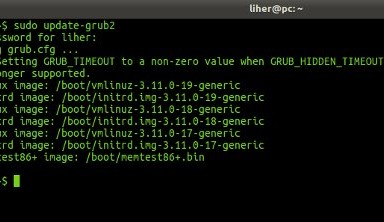 Como restaurar Grub en Ubuntu