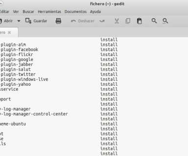 Como saber la lista de programas instalados en Ubuntu